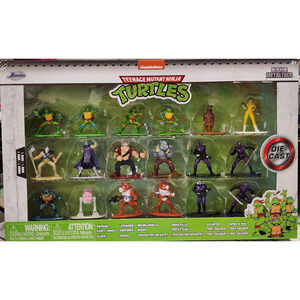 Teenage Mutant Ninja Turtles 18 Nano Metalfigs, Diecast, Series 1, New in Pkg.